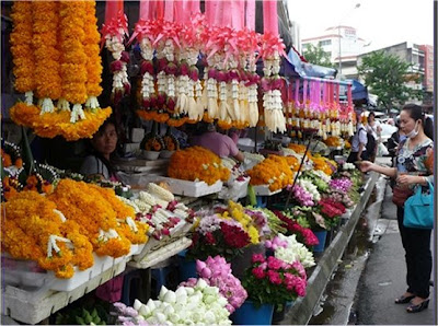 018.- Mercado de las Flores en Chiang mai