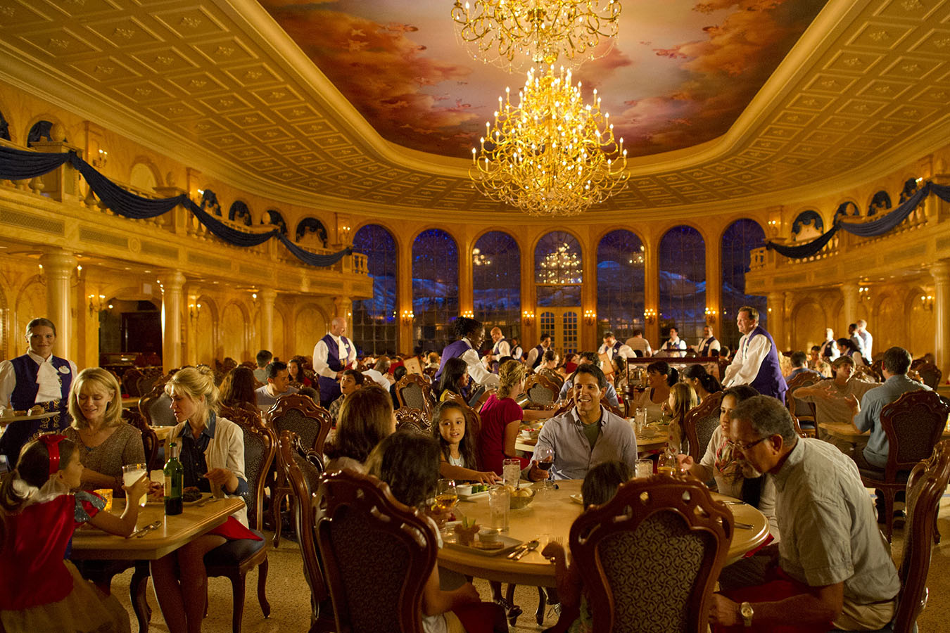 Magic Kingdom Guests Dine in Splendor at Be Our Guest Restaurant