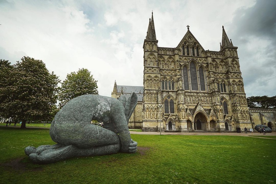 Catedral de Salisbury, en Inglaterra, Reino Unido